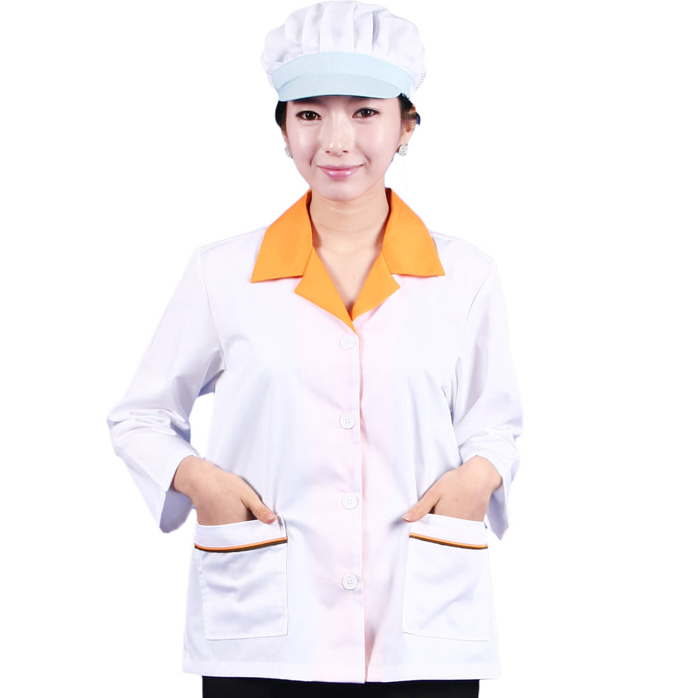 EC24 20수 위생복 식품공장 급식실 주방가운 유니폼